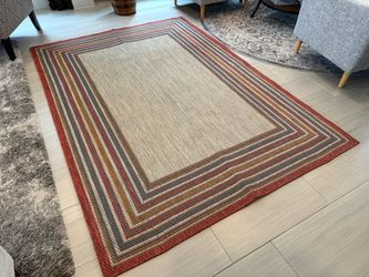 Allen + Roth Indoor & Outdoor Area Rug 5-ft x 8-ft
