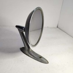 Vintage AMC Rambler Side Mirror OEM American Chrome Hot Rat Rod Petroliana Retro