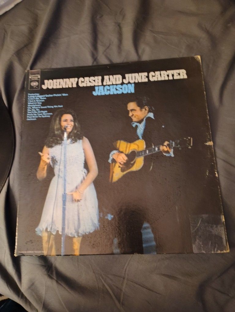 12"Vinyl Record By Johnny Cash N June Carter