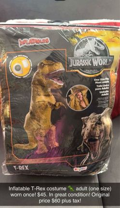 T-Rex Inflatable Costume