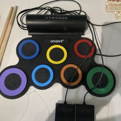 Portable Electric  ￼drum set