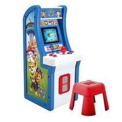 Arcade1Up - Paw Patrol Jr Arcade with Stool