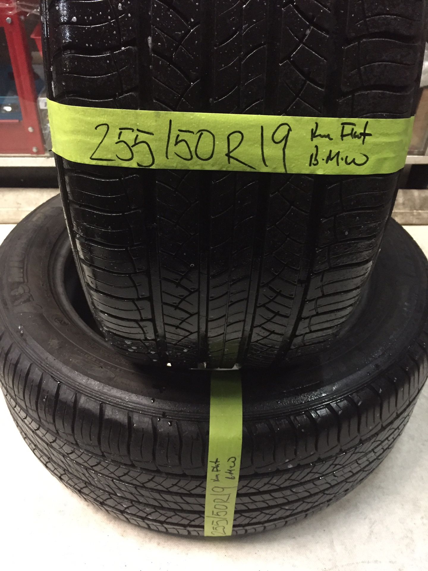 2 Used Tires 255/50/19 Michelin Run Flats OEM BMW for Sale in Queens ...