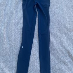 Lululemon Long Leggings Navy Blue Size 2