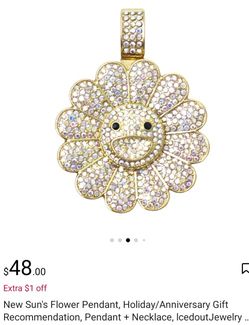 New Sunflower Pendant