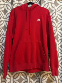 Red Nike Hoodie