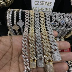Iced Out Cuban Bracelets 