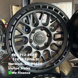 Lock Off Road 17” 6X139.7 Toyota Tacoma 4Runner Chevy Gmc Sierra