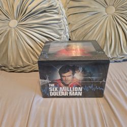 The Six Million Dollar Man UNOPENED DVD Box Set