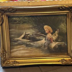 Donald Zolan Framed Collectable Lithograph