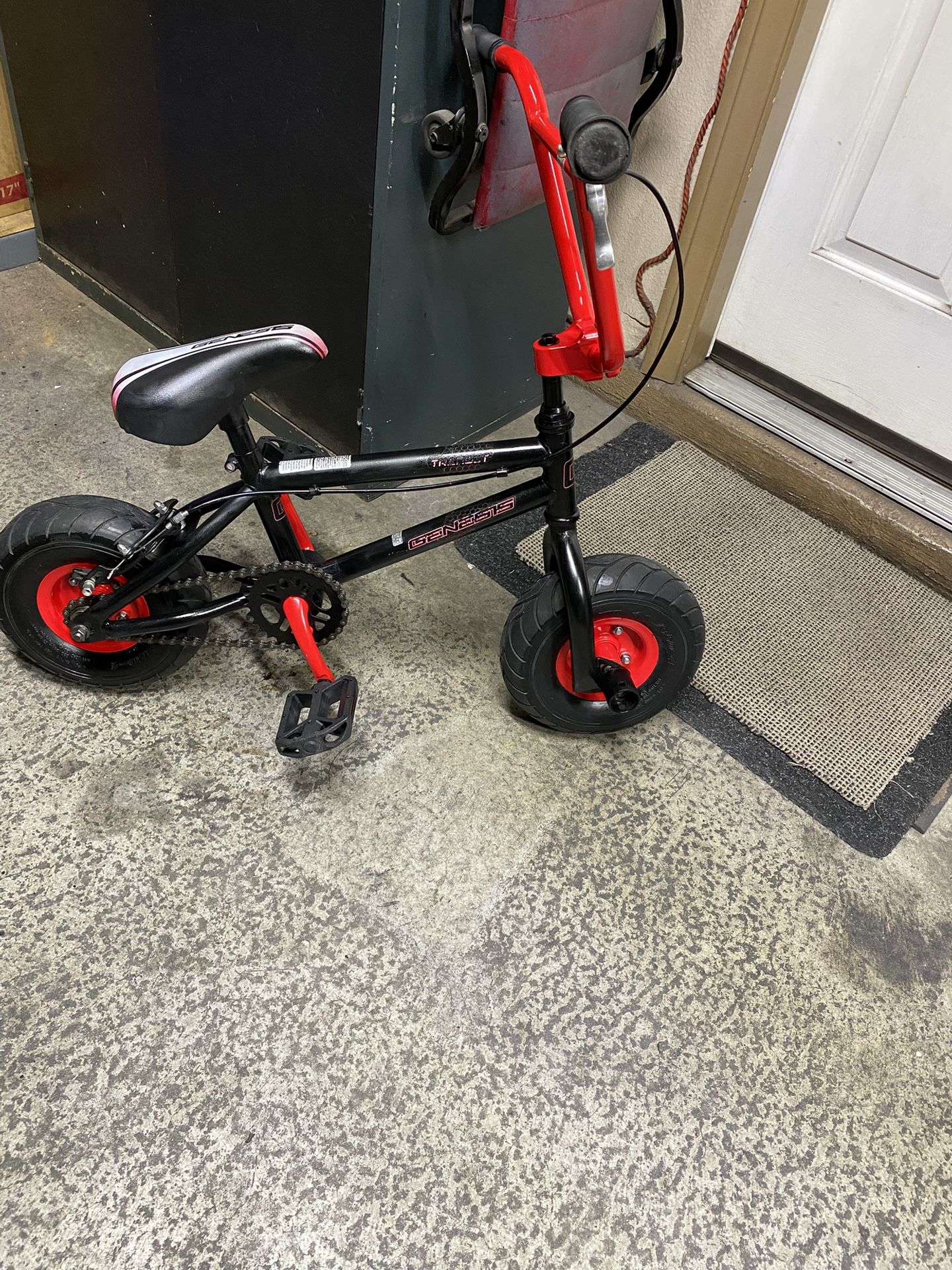 Genesis Men's 10'' TIG Welded Hi Tensile Steel Transit Mini BMX Bike