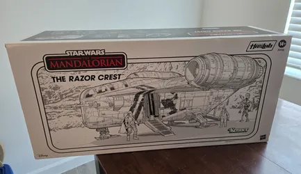 Star Wars Haslab The Vintage Collection Mandalorian Razor Crest - New And Sealed