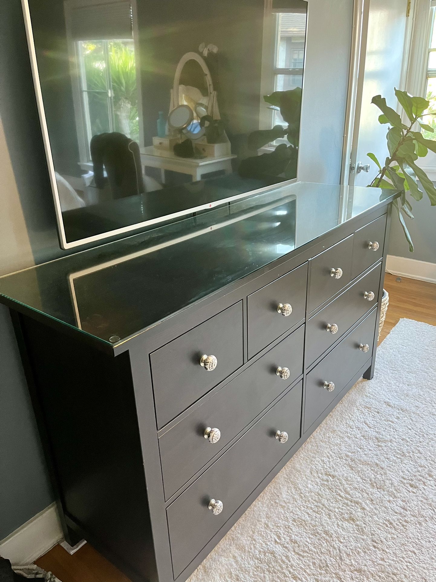 Brown 9 Drawer Wooden Dresser - IKEA for Sale in Santa Monica, CA - OfferUp