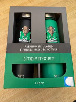 Marshall Herd Insulated Stainless 22oz Bottles New