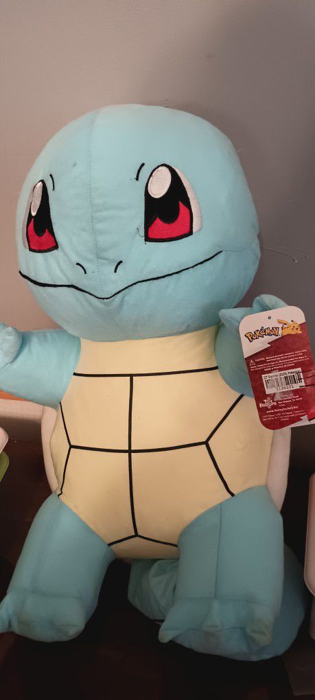 Pokemon Squirtal Has Been In Storage Has Some Marks On Him I Took Close Pictures 