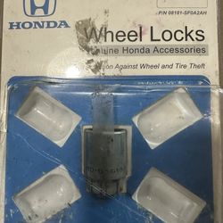 2006 Honda wheel Locks 