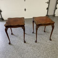 Ball And Claw End Tables