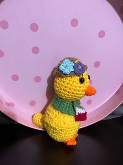 Pato a crochet