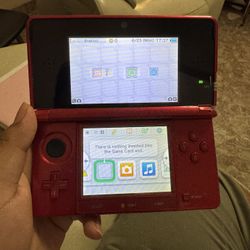 Nintendo 3Ds Red 