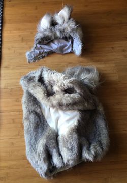 Pottery barn kids squirrel costume 4-6