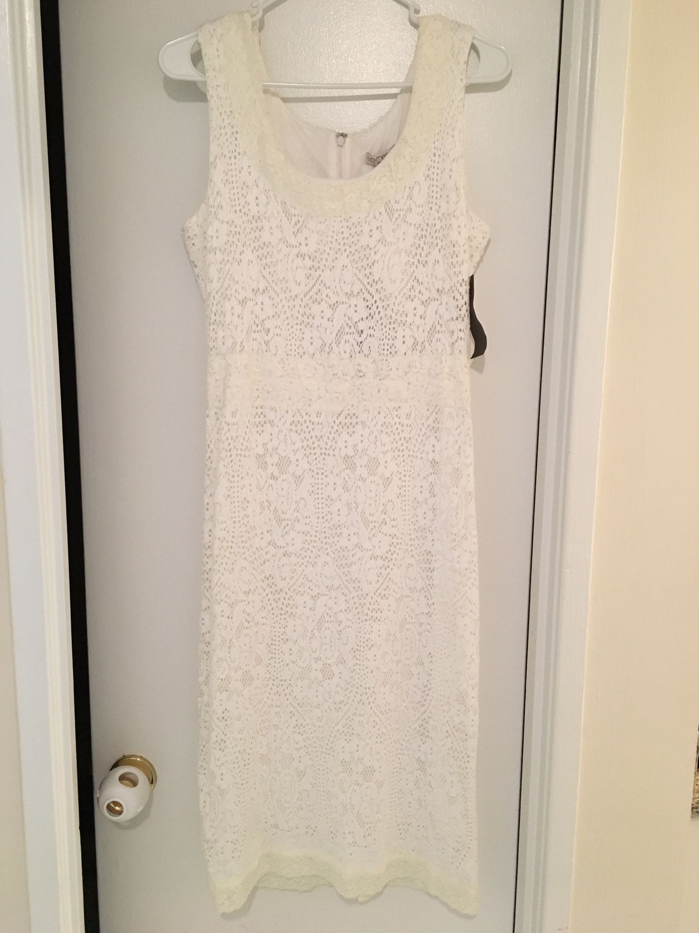 New York & Company white dress