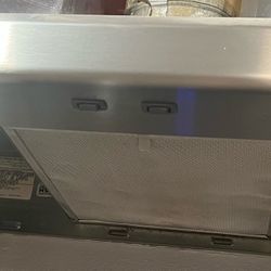 Stainless Steel NuTone Range Hood