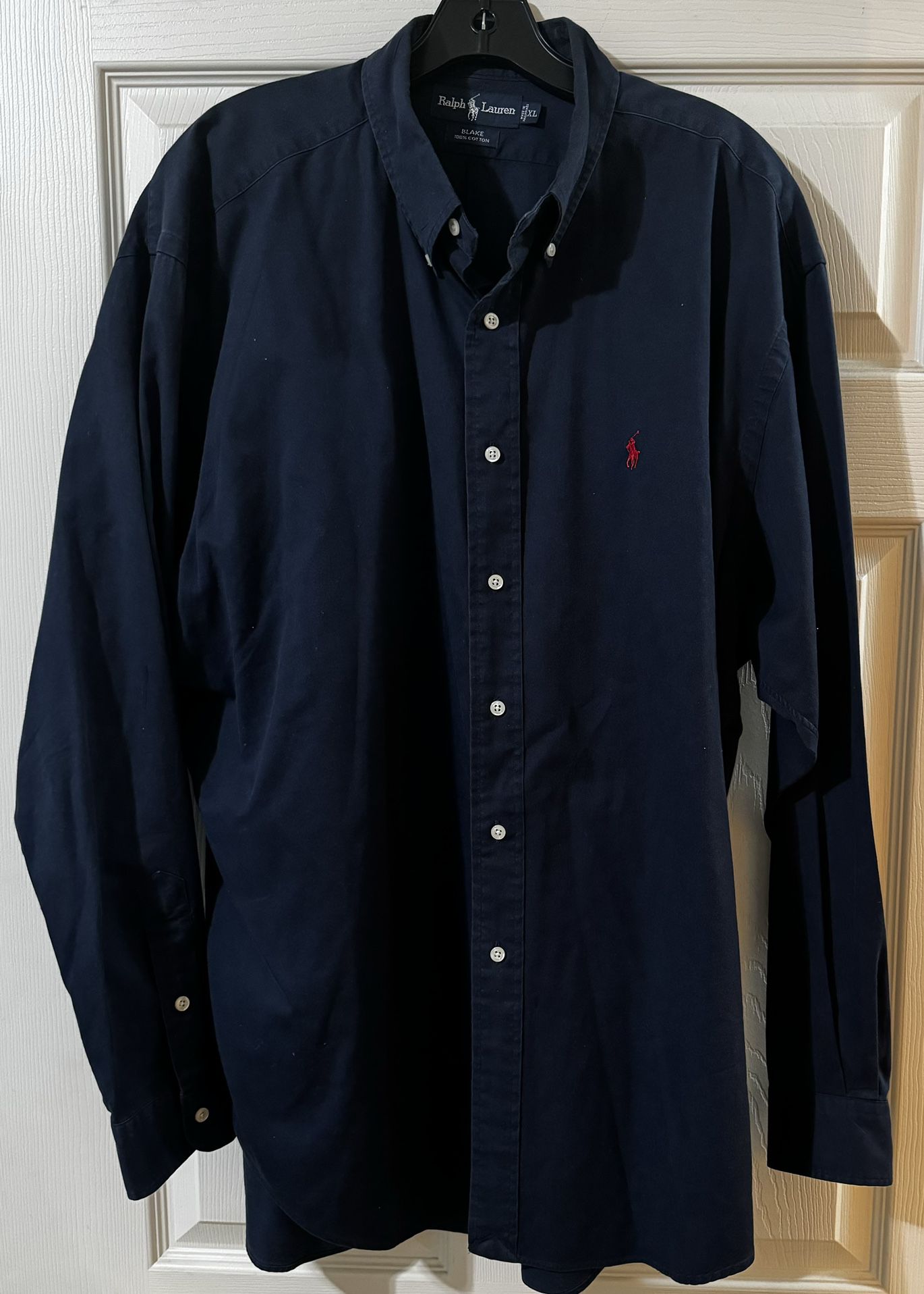 Polo Ralph Lauren Blake Blue Long Sleeve Shirt XL