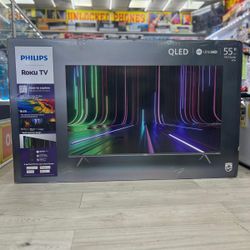 PHLIPS Roku Tv 55" Display QLED 