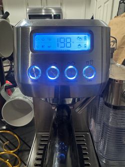 AMZCHEF Espresso Machine w/ Milk Frother – Works Great