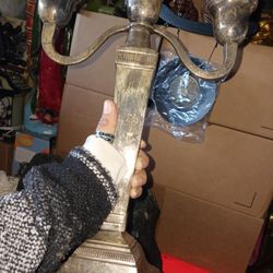 Hermoso Candelabro Pesado