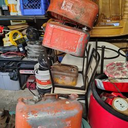 Antique Gas Cans 