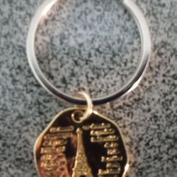 Paris Eiffel Tower Keychain
