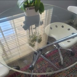 Brand New Glass Table 
