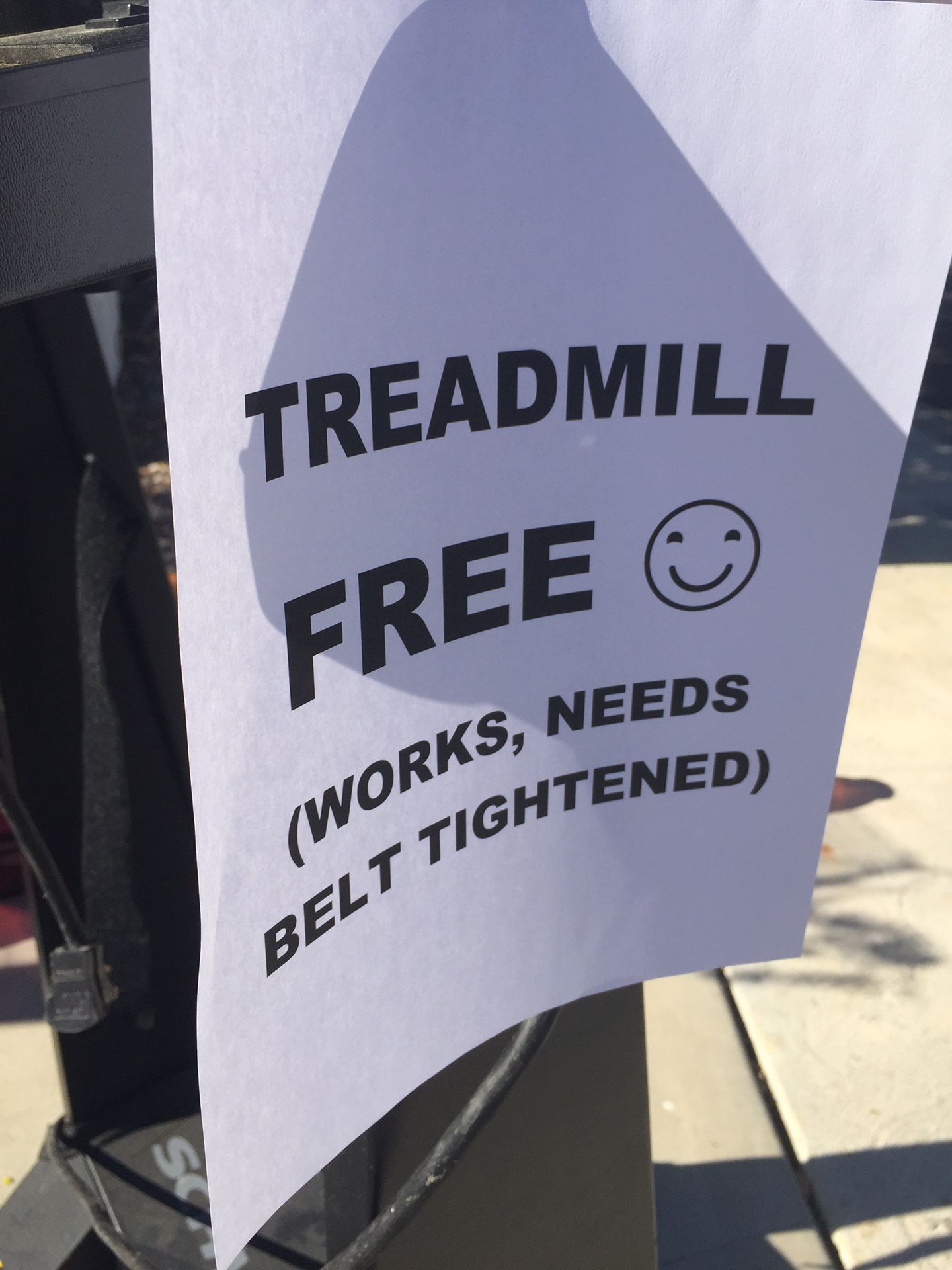 FREE WORKING TREADMILL-Come get it today!