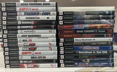 29 PLAYSTATION 2 GAMES PS2 