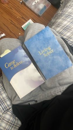 AA Recovery Books – Came to Believe & Living Sober