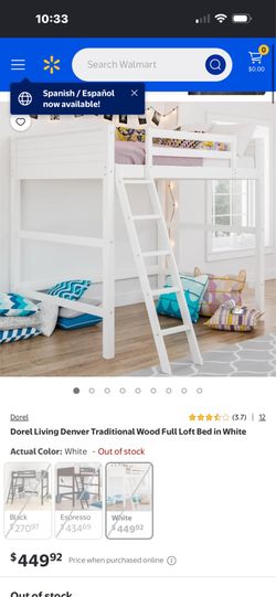 Loft Twin Size Bed
