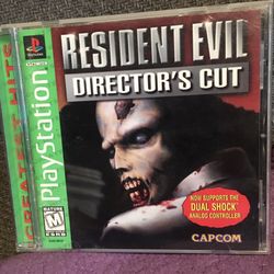 Resident Evil Directors Cut Ps1