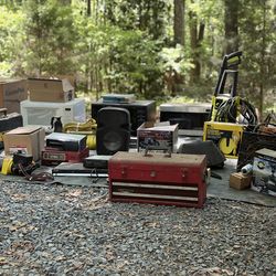 Garage sale remnants