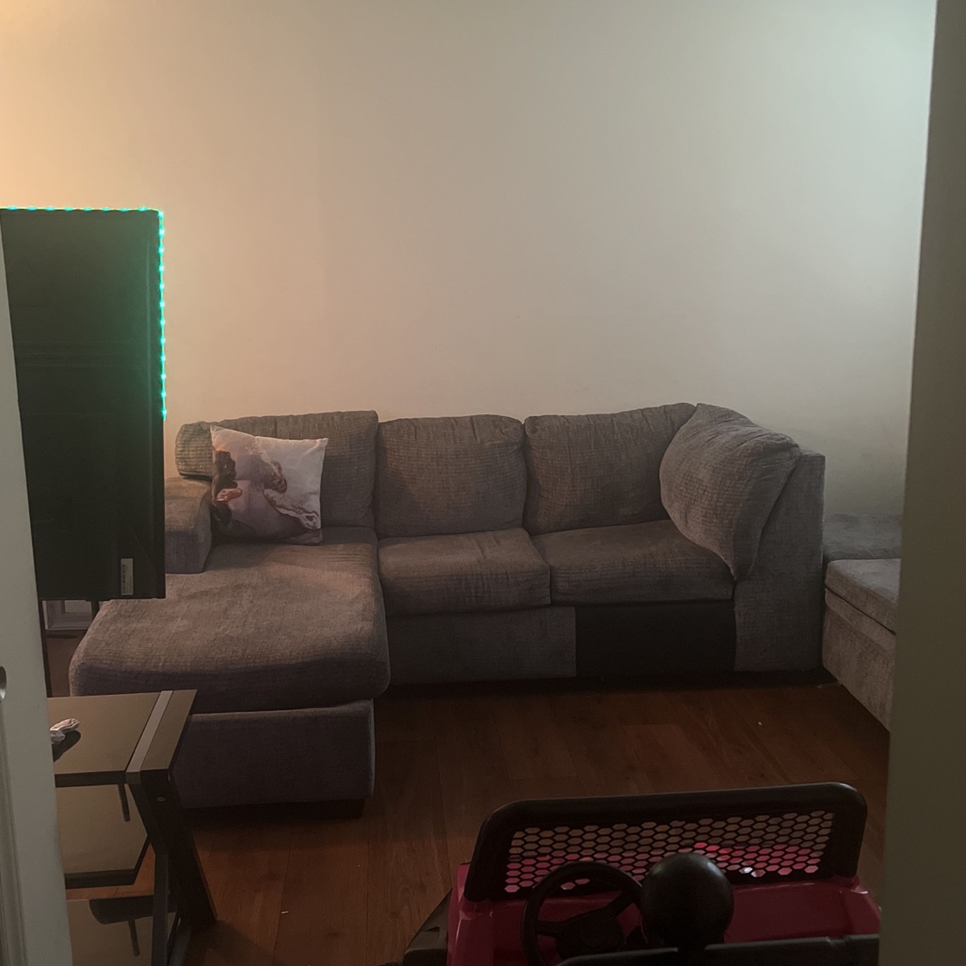 Sectional Grey Couch