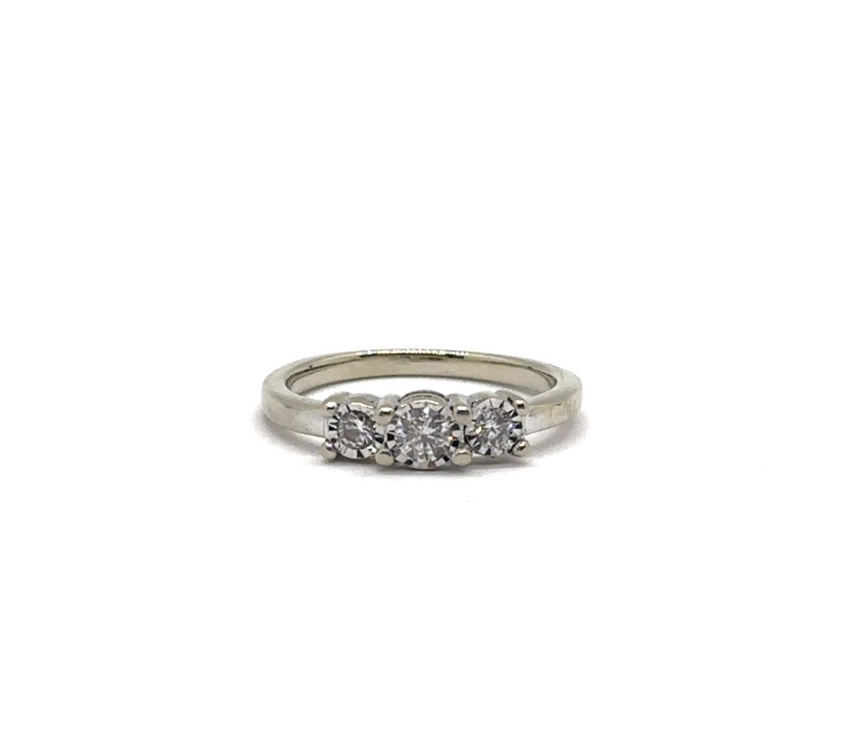 10K WG Diamond Ring .11CTW EPJ028365