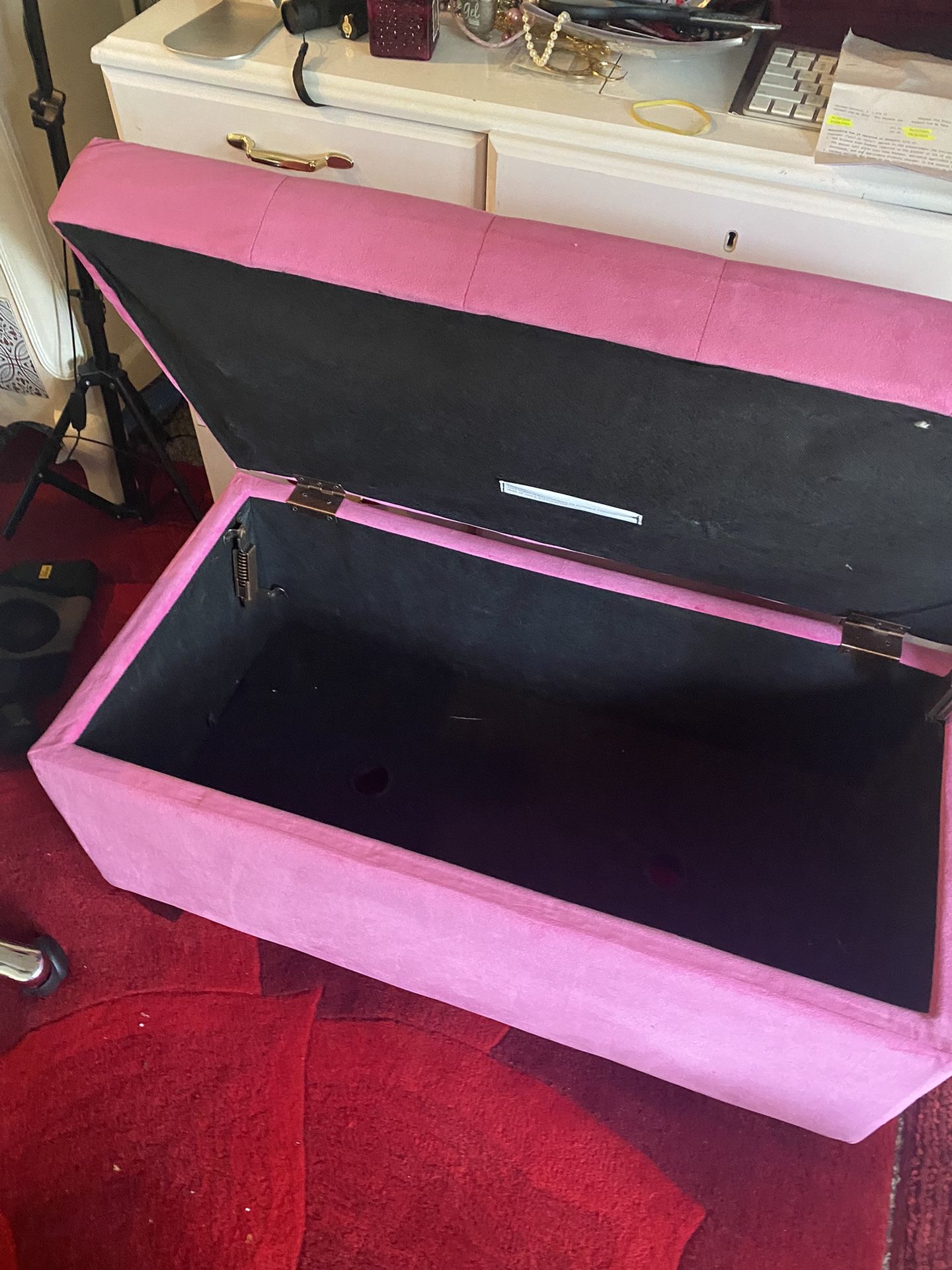 Storage Ottamon Bench
