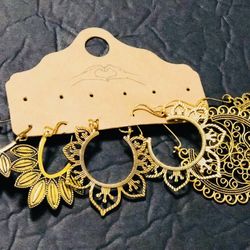 NEW Three Pair Boho Dangle/Drop Earrings