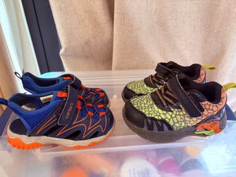 Toddler Sneakers Bundle – Carter's and Dinosaur