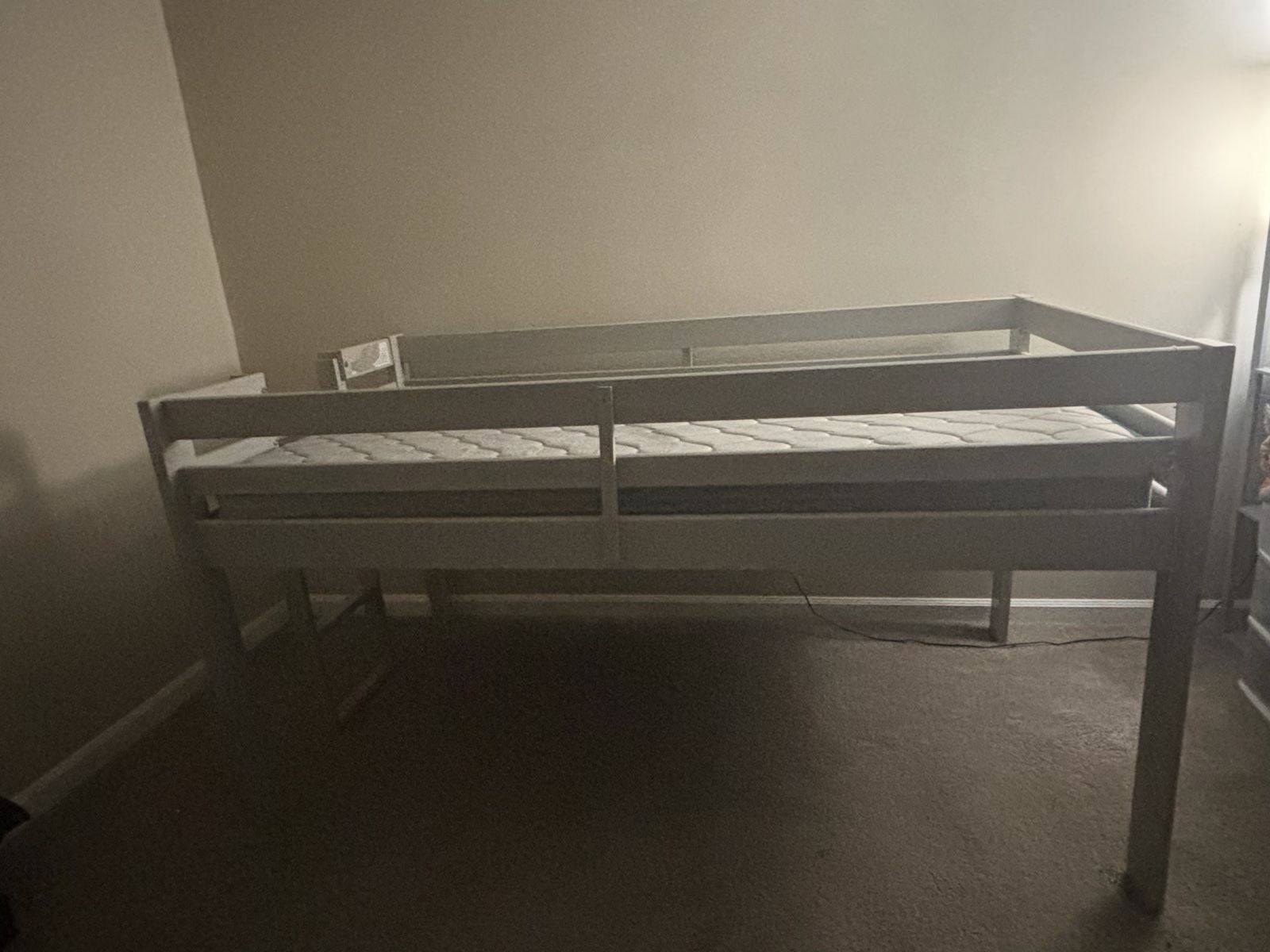 Children’s loft Bed gray
