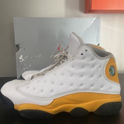 Jordan 13 Yellow White