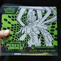 Pokemon center ETB perfect order $120