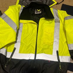 Majestic Hi Viz safety coat 