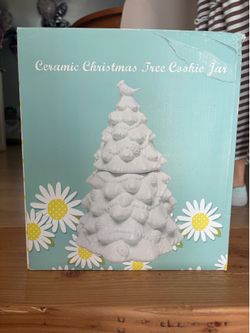 Christmas Tree Cookie Jar