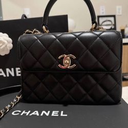 Chanel dual flap bag